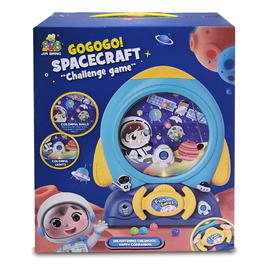 Juego De Mesa Pinball Cohete Niños Electrónico Juego Embocar