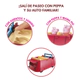 Muñeca Peppa Pig Auto Vehiculo Familiar Y Mama Pig C/ Sonido