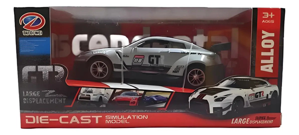 Auto Deportivo De Colección Metal Escala 1:43 Pullback