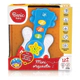Mini Guitarra Musical Luces Sonido Primera Infancia Bebé