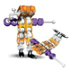 Juego Bloques Armatron Transformables Imagina N4 24 Piezas