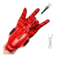 Guante Spiderman Lanza Telaraña Electronico Iman Sopapa Rojo