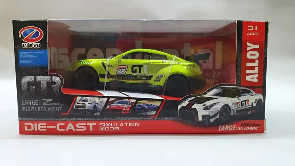 Auto Deportivo De Colección Metal Escala 1:43 Pullback
