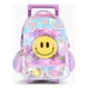 Mochila Con Carro Footy Con Luz Led Y Cierre Reforzado
