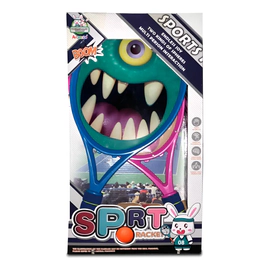 Juego De Bádminton De Tenis Monster De Interior Y Exterior