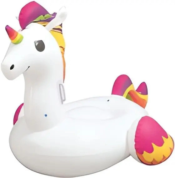 Inflable Unicornio Bestway Piscina Pileta Colchoneta 45 Kg