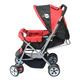 Cochecito Coche Cuna Manija Rebatible Rojo Gugga Paseo