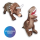 Dinosaurio Peluche Triceraptos 38cm De Largo Coleccionable