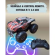 Vehiculo Radio Control A Batería Terrain Monster Truck 6+ Amarillo Terrain