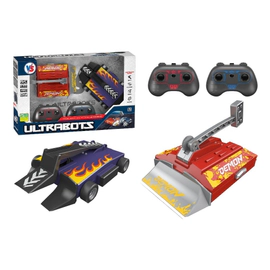 Combate Batalla  Ultrabots Con Robots A Radio Control