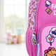 Mochila Escolar Hello Kitty Bosillo Frontal Dias Favoritos Rosa Poliéster