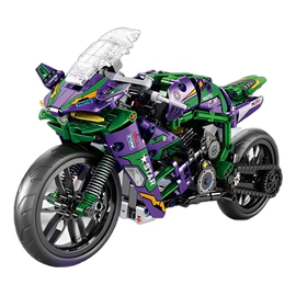 Bloques Para Armar Moto De Carreas Star 458 Piezas