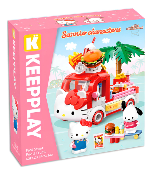Hello Kitty Carrito De Verano 24cm Hello Kitty Food Truck