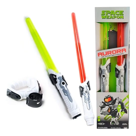 Sable Laser Jedi Luz Sonido Réplica Star Wars X2 Combinables