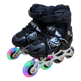 Patin Roller Extensible 4ruedas Luminosas Con 3 Modos De Uso
