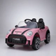 Auto A Batería 12v Mini Cooper Control Padres Sonido Luz ROSA