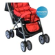 Cochecito Coche Cuna Manija Rebatible Rojo Gugga Paseo