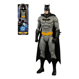 Muñeco Accion Dc 30cm Batman Figura Articulada Traje Gris