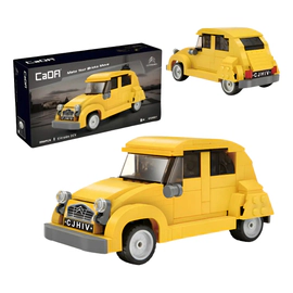 Kit Auto Citroen 2cv Retro Frances Escala 1:24 Coleccionable