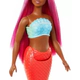 Muñeca Barbie Sirena Cabello De Colores