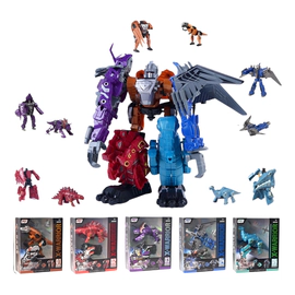 Robot Transformer Dinosaurio 5-1 Armable Piezas Por Separado
