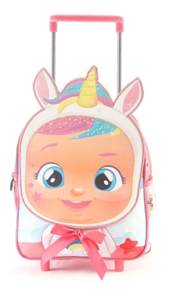 Mochila Cry Babies Dreamy Con Carro 11 Pulgadas