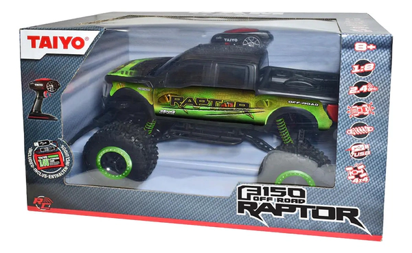Auto A Radio Control Remoto 4x4 Camioneta Juguete Carga Usb Color Azul