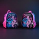 Mochila Infantil Stitch Disney Jardin Niños Azul
