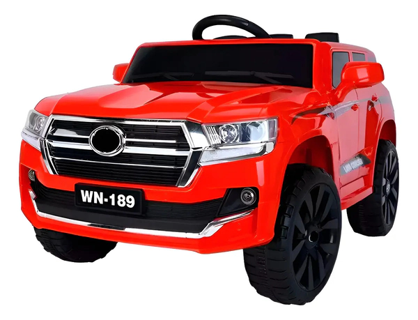 Auto A Batería Toyota 12v Control Remoto Padres Luz Sonido ROJO