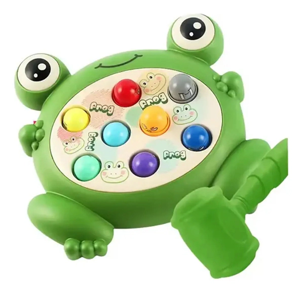 Juego Infantil Rana Whack A Mole Con Martillo Y Música
