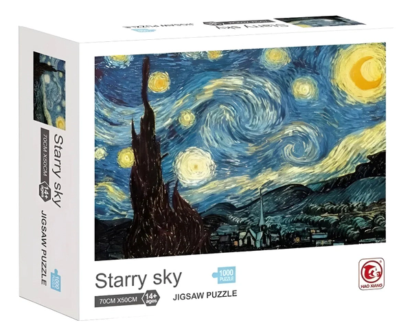 Rompecabeza Puzzle 1000 Piezas Starry Sky Paisaje 70x50 Cm