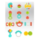 Set De 12 Sonajeros Para Bebés Estimulación Sensorial