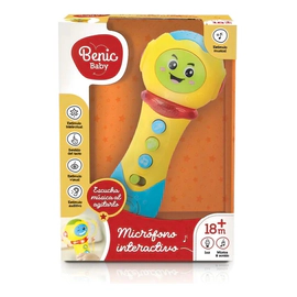 Mi Primer Micrófono Interactivo Con Luz Y Sonidos