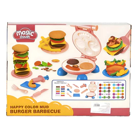 Set Masas Moldeables Hamburguesa Parrilla Magic Dough C/ Acc