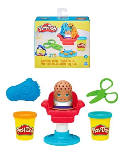 Play Doh Juego De Masa Mini Peluquería Original Hasbro