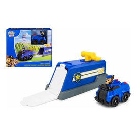Paw Patrol Lanzador De Vehículos Chase Con Auto Original