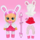 Muñeca Cry Babies Dressy Coney Bebe Llorón Lagrimas Wabro