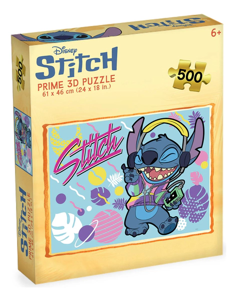 Rompecabezas Stitch Rock 500 Piezas Puzzle Disney