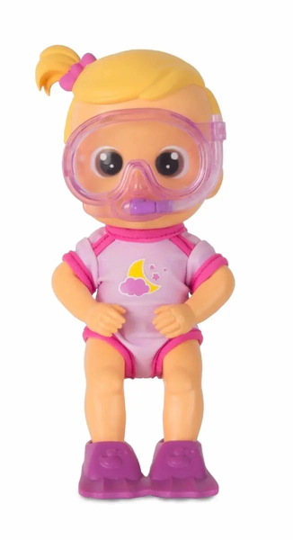 Muñeca Bebote Lanza Agua Bloopies Hace Burbujas 20cm