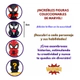 Juego Boomez Marvel Brilla En Oscuridad 4 Figuras C/ Cartas