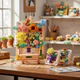 Bloques Para Armar En Forma De Flores Decoracion Creativa