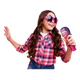 Hamstars Popstar World Tour Bus Con Microfono Y Accesorios - Cloe