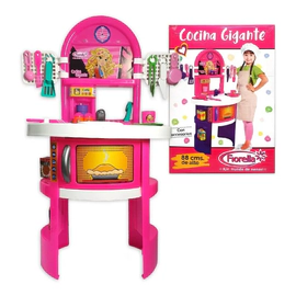 Cocina De Fiorella Con Accesorios 88cm Original Nenas