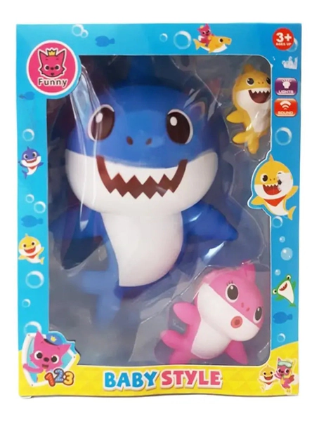 Baby Style Shark Con Accesorios Luz Y Sonido