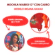 Mochila Escolar Moana Hawaii Con Carro 12 Pulgadas Wabro