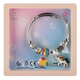 Pulsera Fashion Jewelry Con Dijes Brillantes Para Niñas