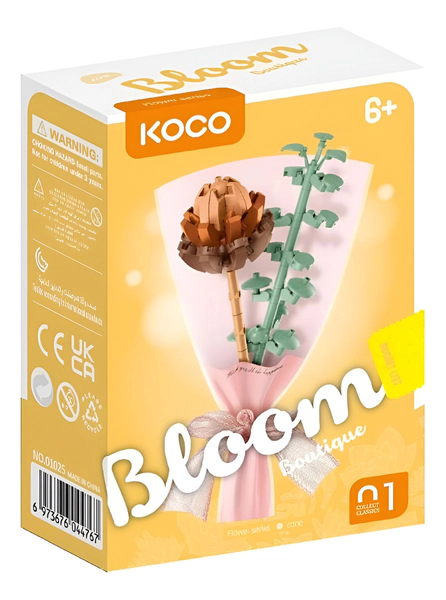 Kit De Construcción Floral Boutique Koco Bloom Realista
