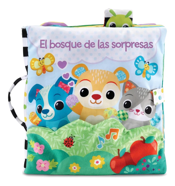 Libro Sensorial Vtech El Bosque De Las Sorpresas 3-24m