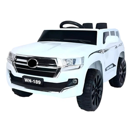 Auto A Batería Toyota 12v Control Remoto Padres Luz Sonido BLANCO
