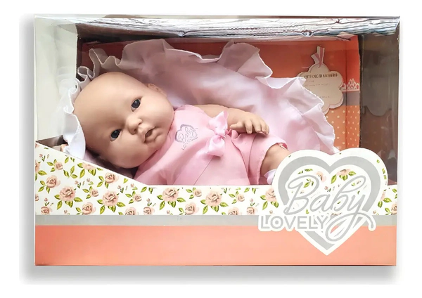 Muñeca Bebote Lovely Grande Cariñito 37cm Nena Original